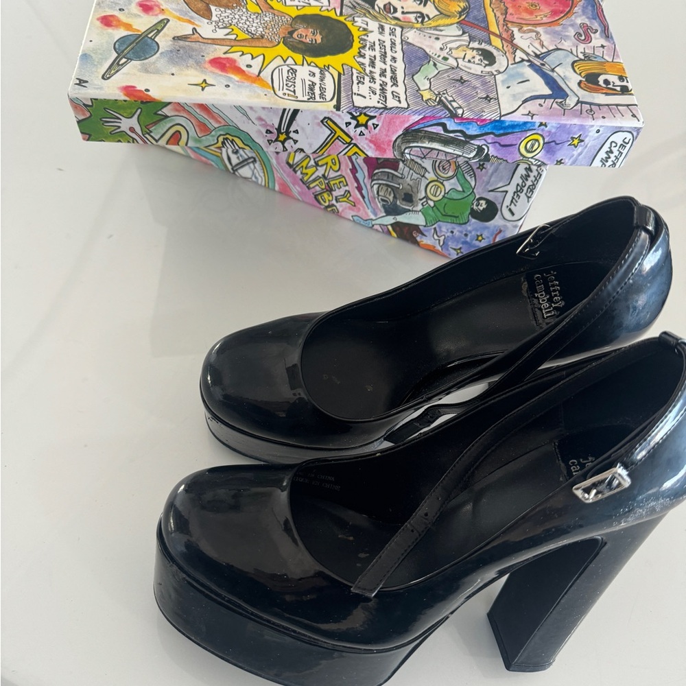Black Platform Heels
